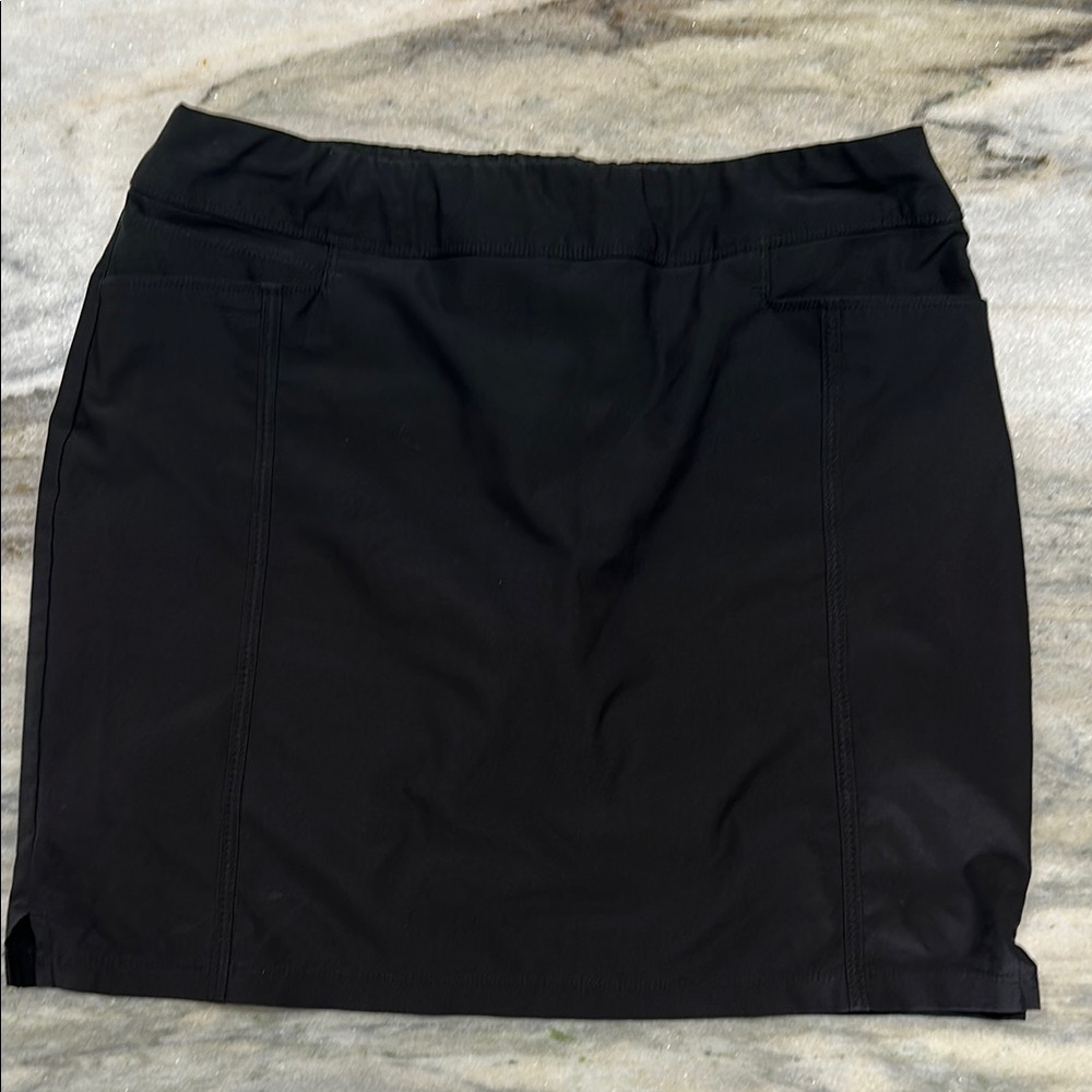 Black Tennis Skort